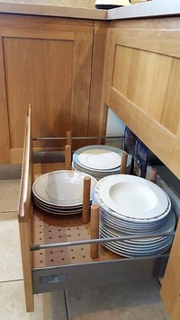 Changeable plate dividers for Drawers.